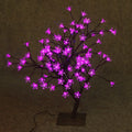 Hi-Line Gift Ltd Floral Lights LED Bonsai Tree, 208-Inch, Pink