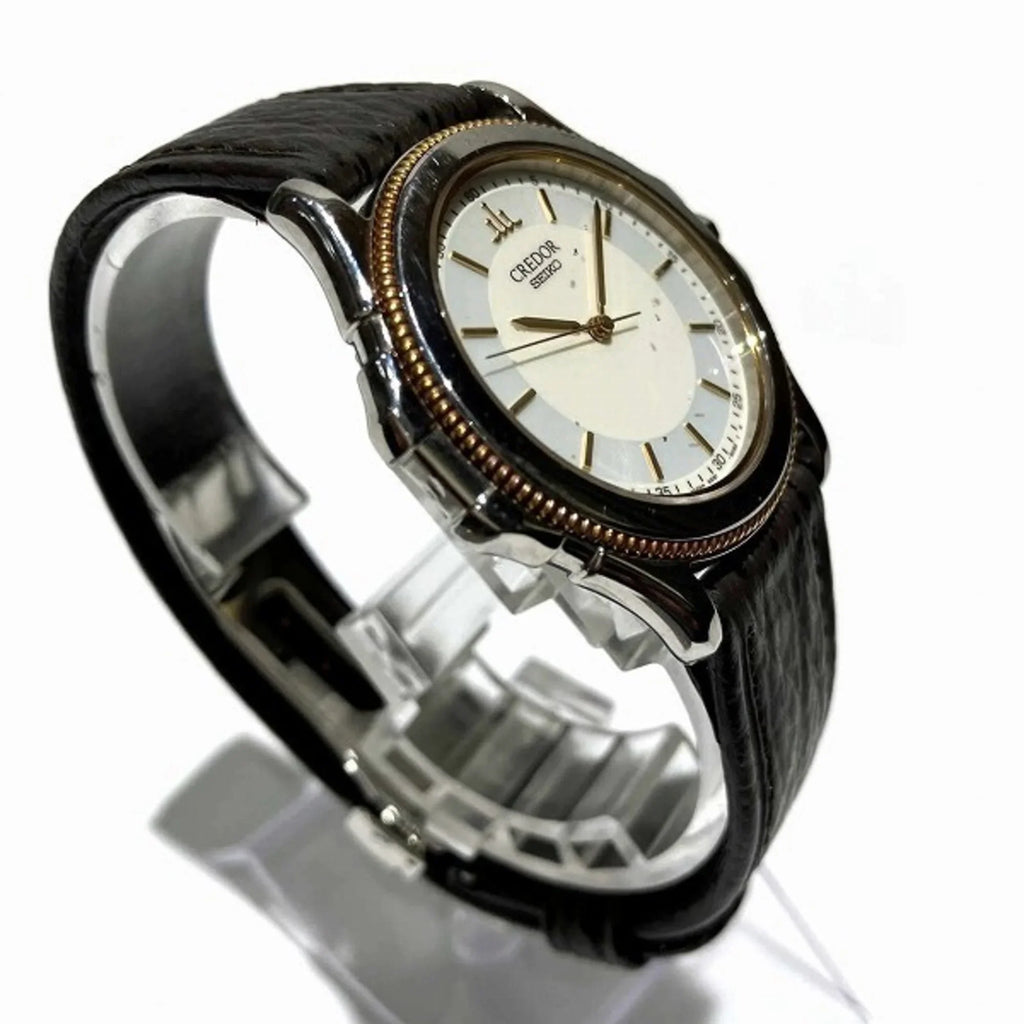 Pre-Owned Seiko Credor Pacificique 9581-6060 Quartz Watch Men's (Fair)