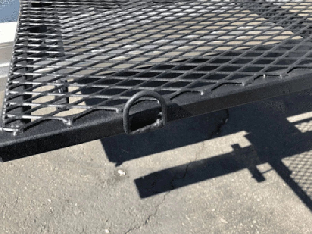 RV Bumper Storage Rack Heavy Duty Steel with Rugged Truck Bed Finish 72" x 20" Made in The USA