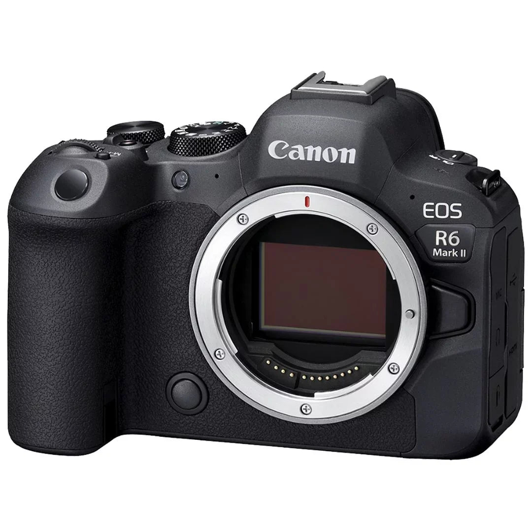 Canon EOS R6 Mark II Mirrorless Camera with RF 24-105mm f/4-7.1 IS STM Lens + 2 Pack SanDisk 128GB Memory Card + ZeeTech Accessory Bundle