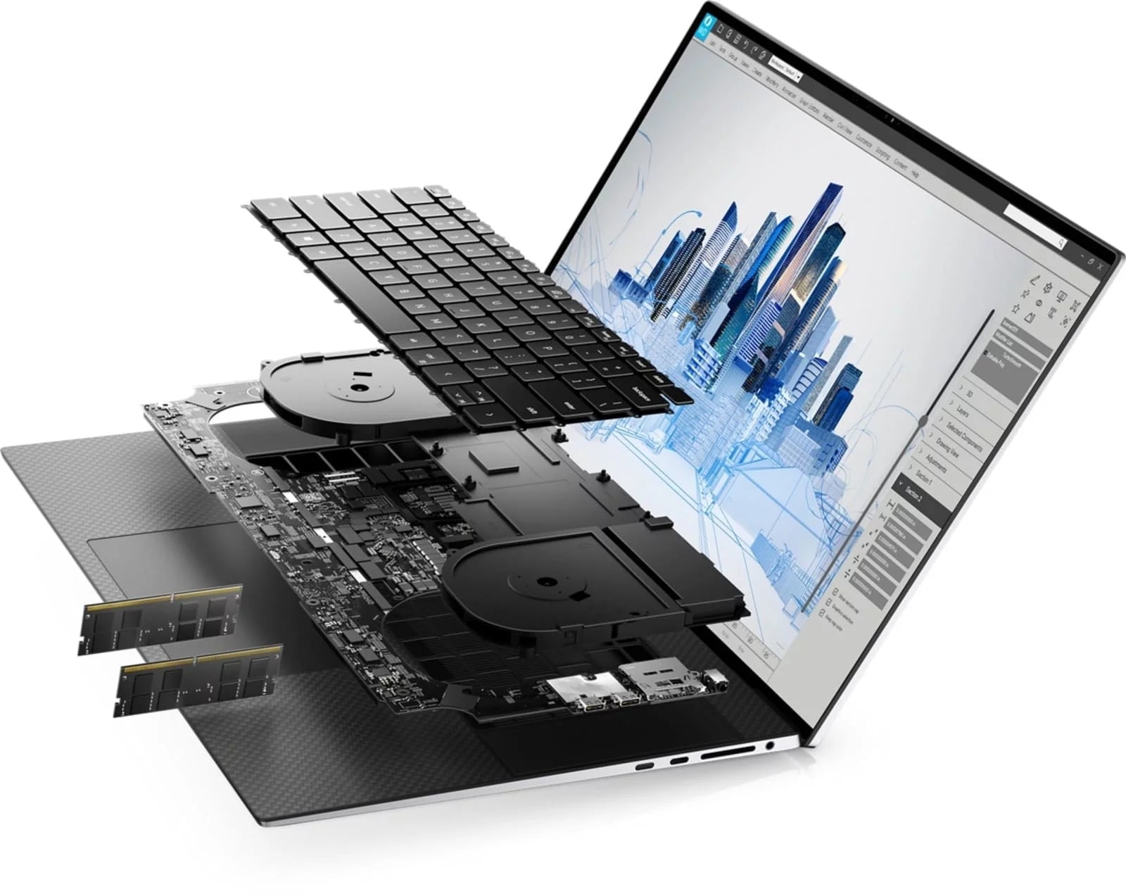 Restored Precision 5000 5760 Workstation Notebook (2021) 17" FHD+ Core i7 - 1TB Solid-state drive - 64GB RAM - RTX A2000 8 Cores @ 4.8 Gigahertz - 11th Gen CPU (Refurbished)