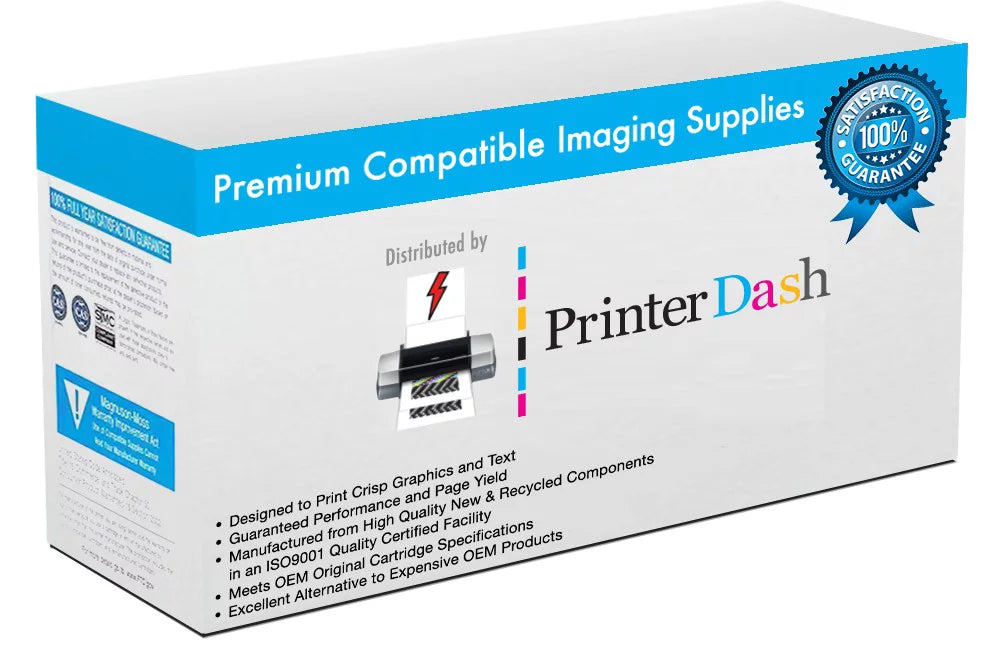 PrinterDash Compatible Replacement for LAN IM-C4500/IM-C5500/IM-C5500A/IM-C6000 Black Toner Cartridge (33000 Page Yield) (TYPE IM-C6000) (842283)