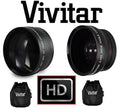 Hi-Def 2-Pc Lens Kit Telephoto & Wide Angle Lens Set For Panasonic Lumix DMC-G7H (58mm Size Compatible)