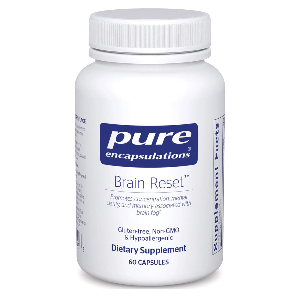 Pure Encapsulations Brain Reset | Supports Concentration, Clarity, and Memory Associated with Brain Fog | 60 Capsules*