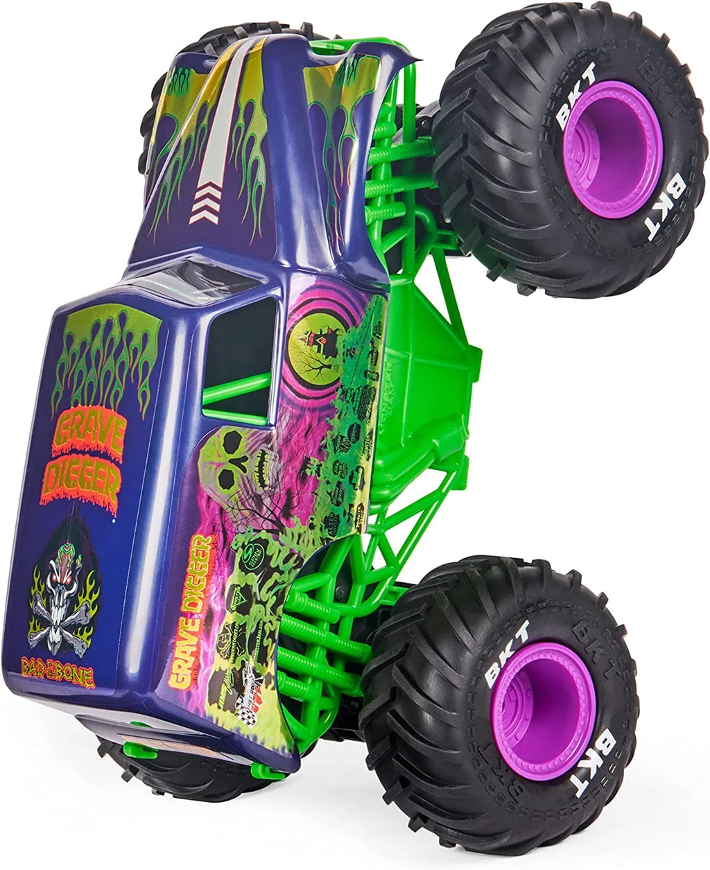 Monster Jam, Official Grave Digger Freestyle Force, Remote Control Car, Monster Truck Toys for Boys Kids and Adults, 1:15 Scale