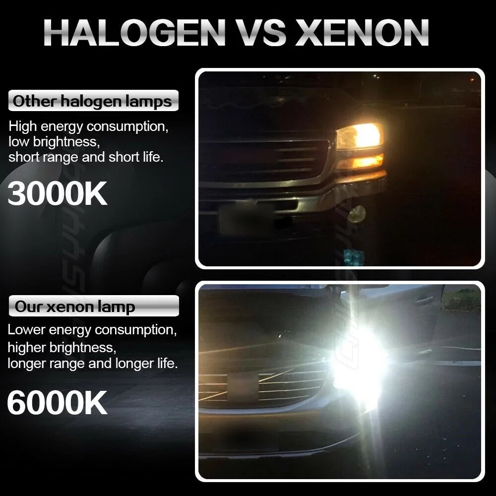 For Acura TL 2004 2005 2006 HID High/Low Headlight +Fog Light Bulbs