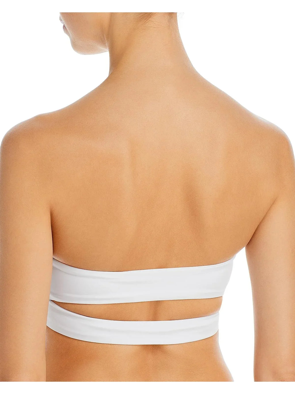 JADE Swim Womens Eva Top Solid Nylon Bikini Swim top