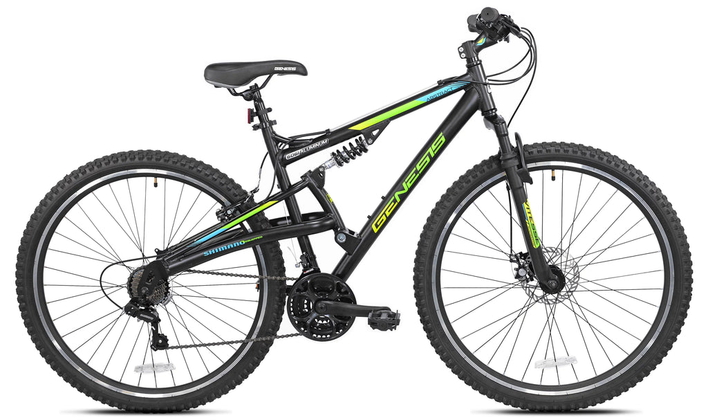 Genesis 29" Abstract Men's Mountain Bike, Black