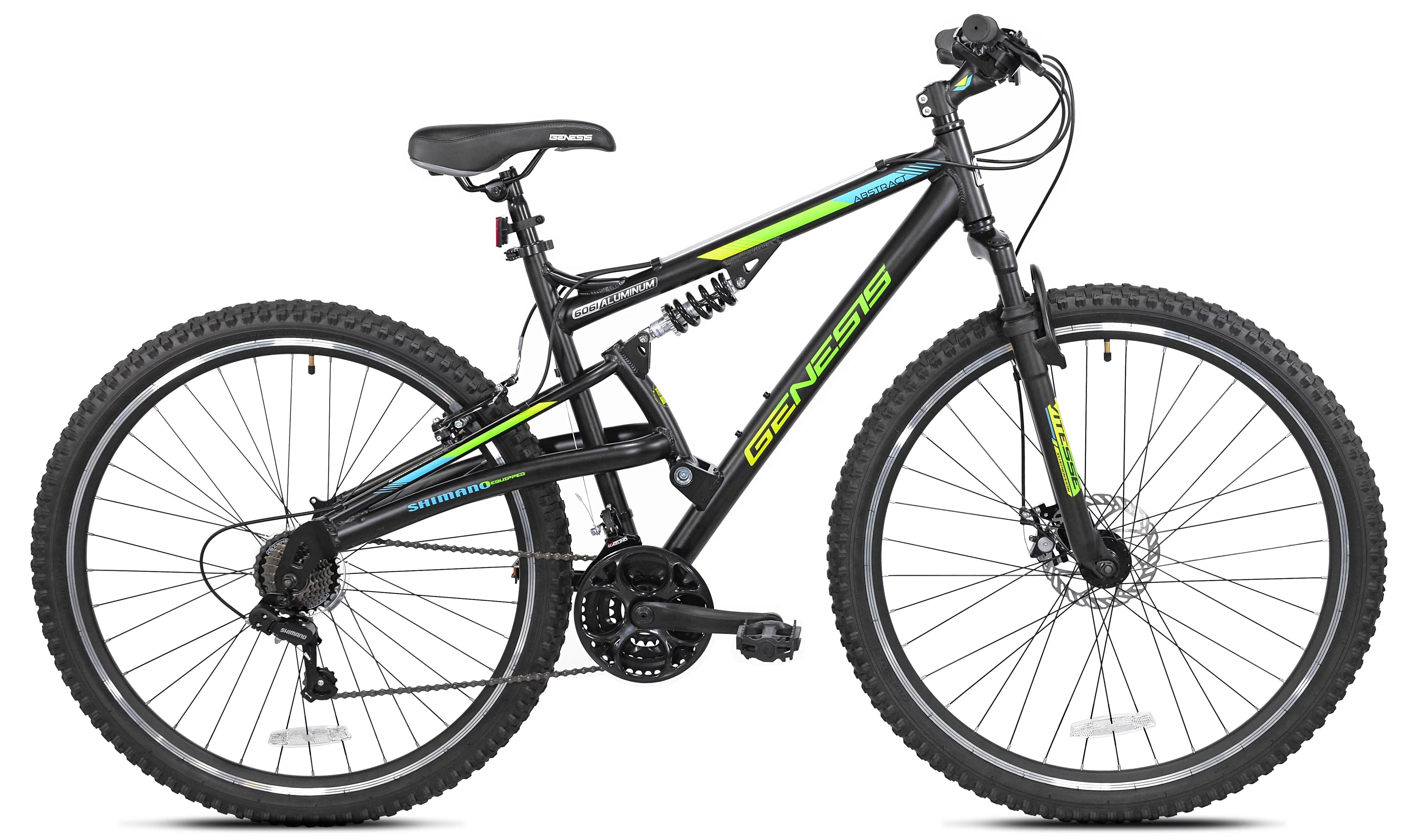 Genesis 29" Abstract Men's Mountain Bike, Black