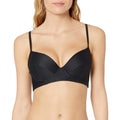 MSRP $64 Rachel Roy Laced Back Buster Swim Top Black Size Small