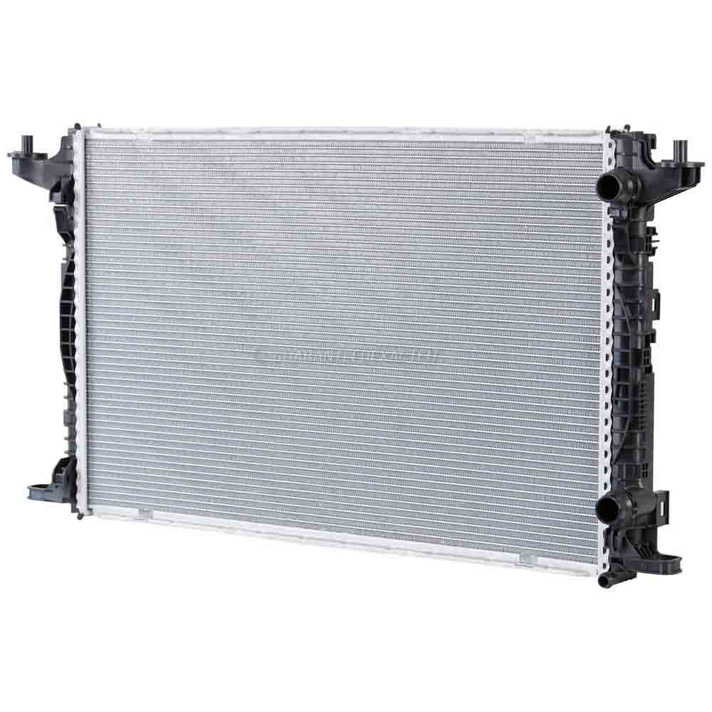 For Audi A4 allroad Q7 A5 Radiator - Buyautoparts Fits select: 2018-2020 AUDI Q5 PREMIUM PLUS, 2017 AUDI Q7 PREMIUM PLUS
