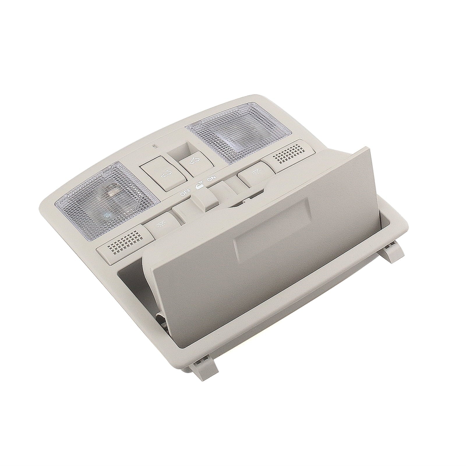 Overhead Console Reading Light w/ Sunroof Switch For Mazda 6 2009-2013 CX-9 2010-2015 Gray