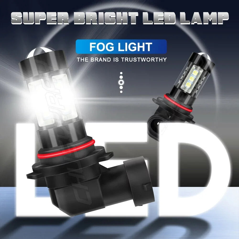 For Acura TL 2004 2005 2006 HID High/Low Headlight +Fog Light Bulbs