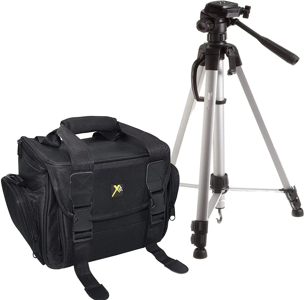 Canon EOS 2000D DSLR Camera with 18-55mm f/3.5-5.6 Zoom Lens + 128GB Card, Tripod, Flash, and More 20pc Bundle