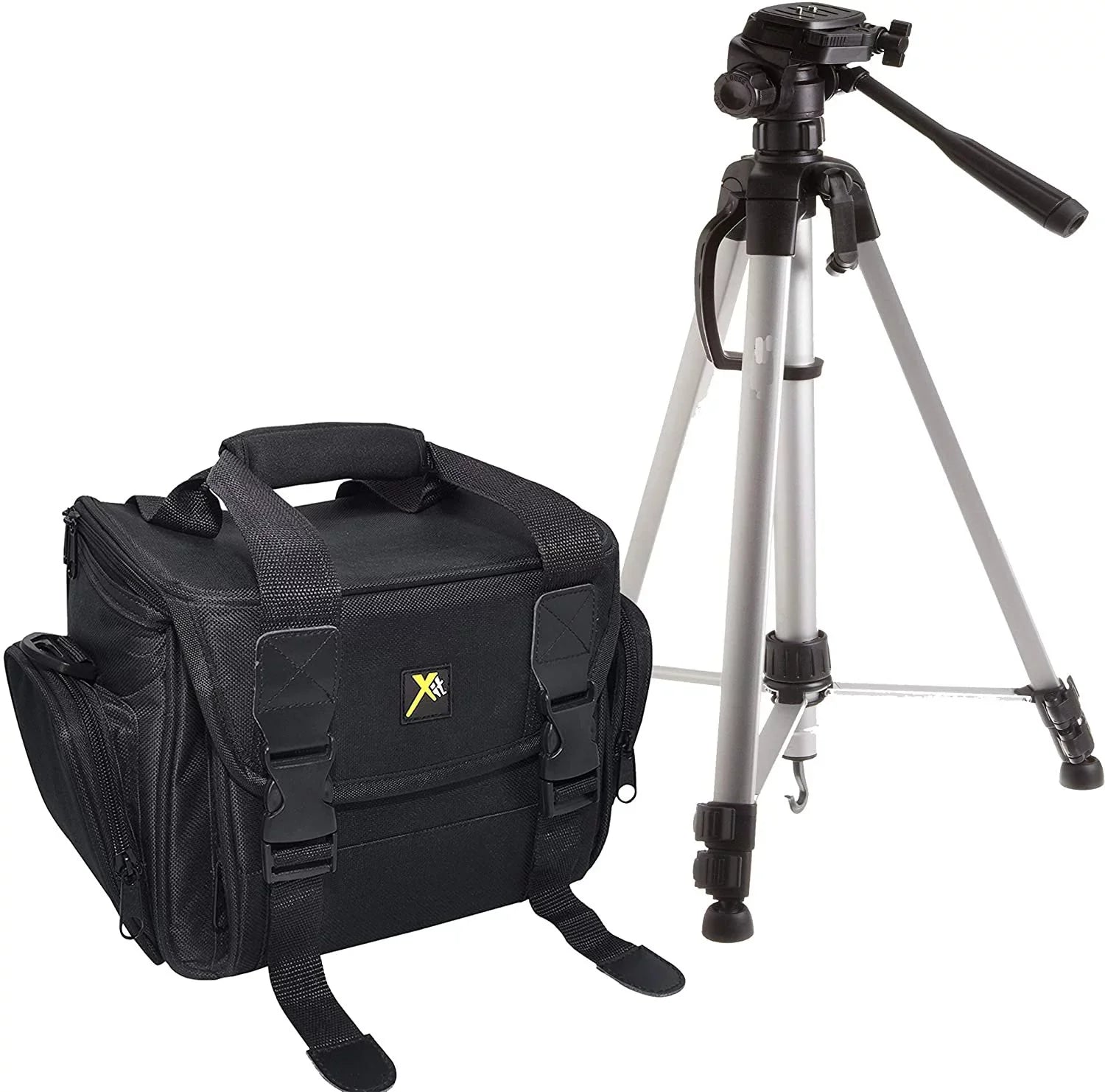 Canon EOS 2000D DSLR Camera with 18-55mm f/3.5-5.6 Zoom Lens + 128GB Card, Tripod, Flash, and More 20pc Bundle
