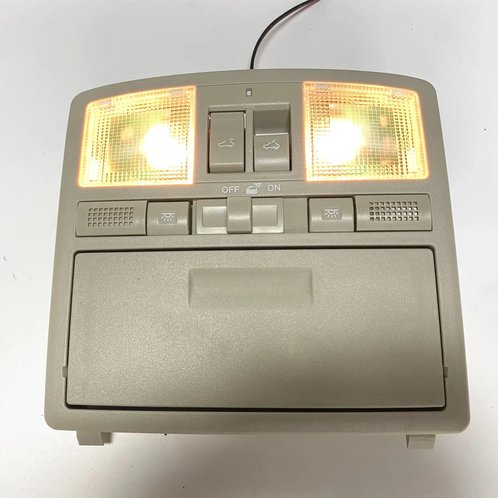 Overhead Console Reading Light w/ Sunroof Switch For Mazda 6 2009-2013 CX-9 2010-2015 Gray