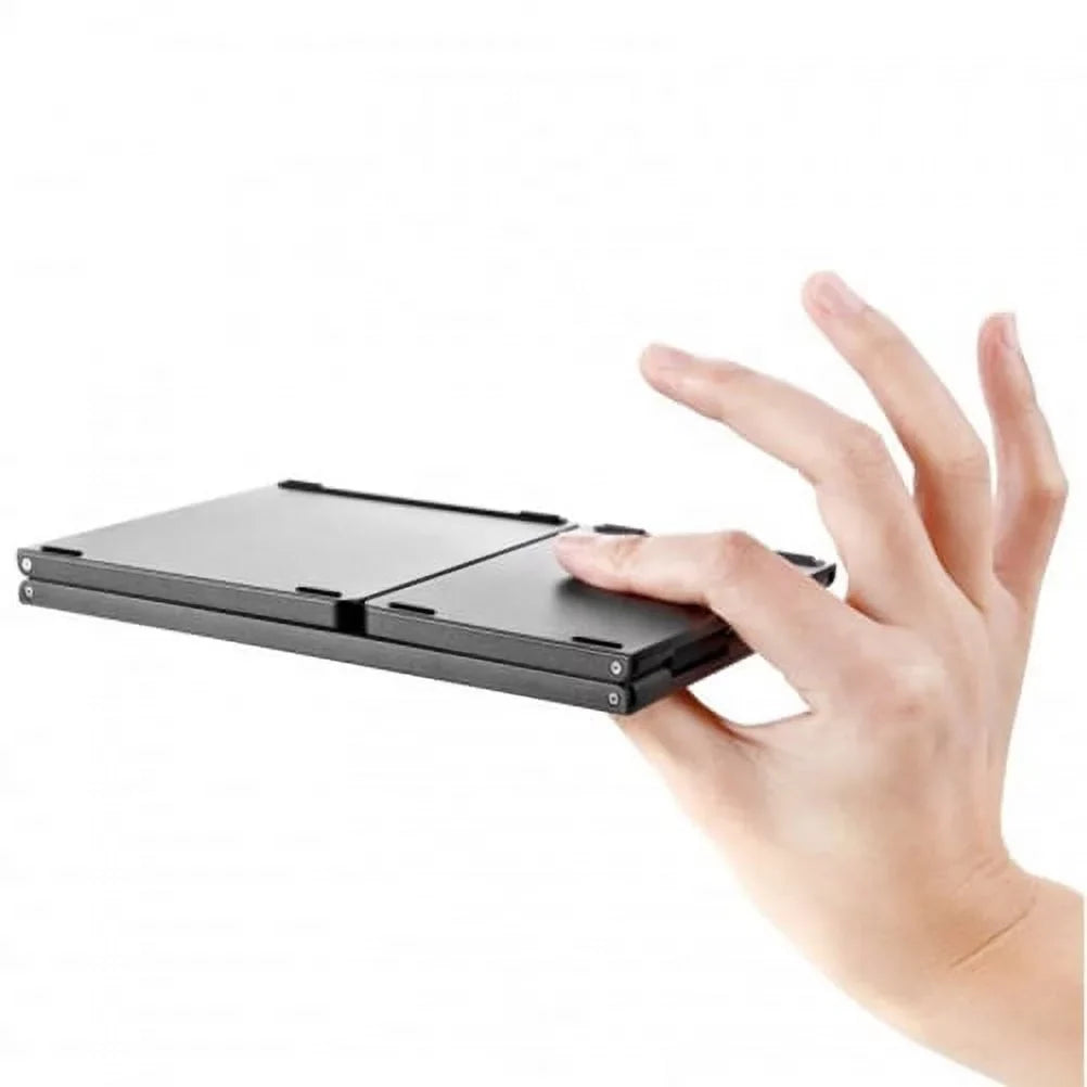 Rechargeable Folding Wireless Keyboard Portable Compact Y1K for iPad Pro 12.9 (2019) 10.5 9.7 4 3 2 - Zenfone V Live Max Plus M1, ROG Phone, AR 5z 5Q 4 Pro, Google Nexus 2 7