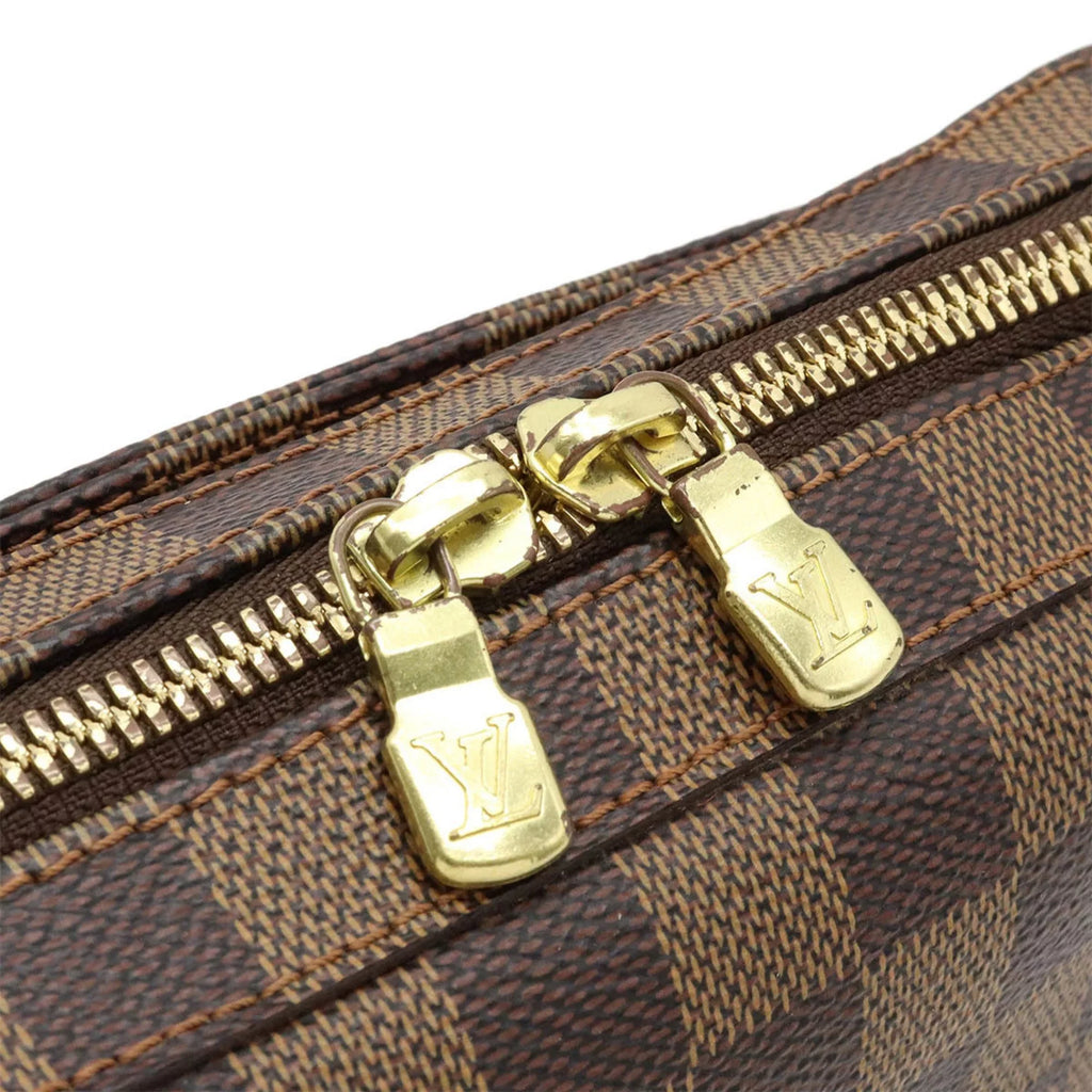 Pre-Owned LOUIS VUITTON Louis Vuitton Damier Jeronimos Body Bag Shoulder Waist Pouch N51994 (Good)