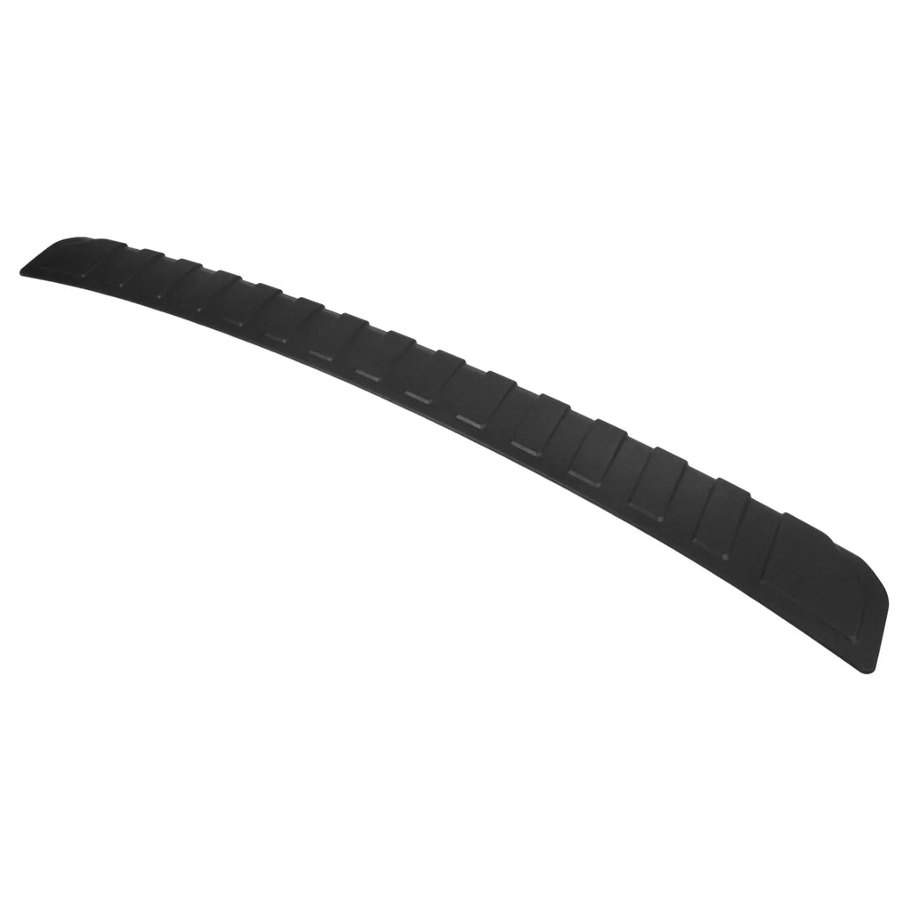 Ikon Motorsports Rear Bumper Protector Trim Compatible With 2018-2023 Subaru Forester 5th, Unpainted Black Factory Style PP Trunk Sill Trim Plate Cover Guard Scratch Cover Pad