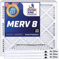 Filter King 19x61.5x1a Air Filter | 4-PACK | MERV 8 HVAC Pleated A/C Furnace Filters | MADE IN USA | Actual Size: 19 x 61.5 x .75"