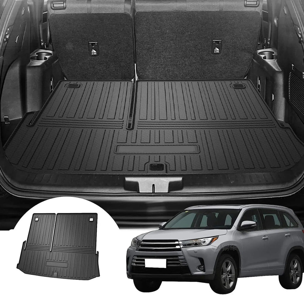 Cargo Mats Trunk Liner for Toyota Highlander 2020-2023 Waterproof Custom Mat