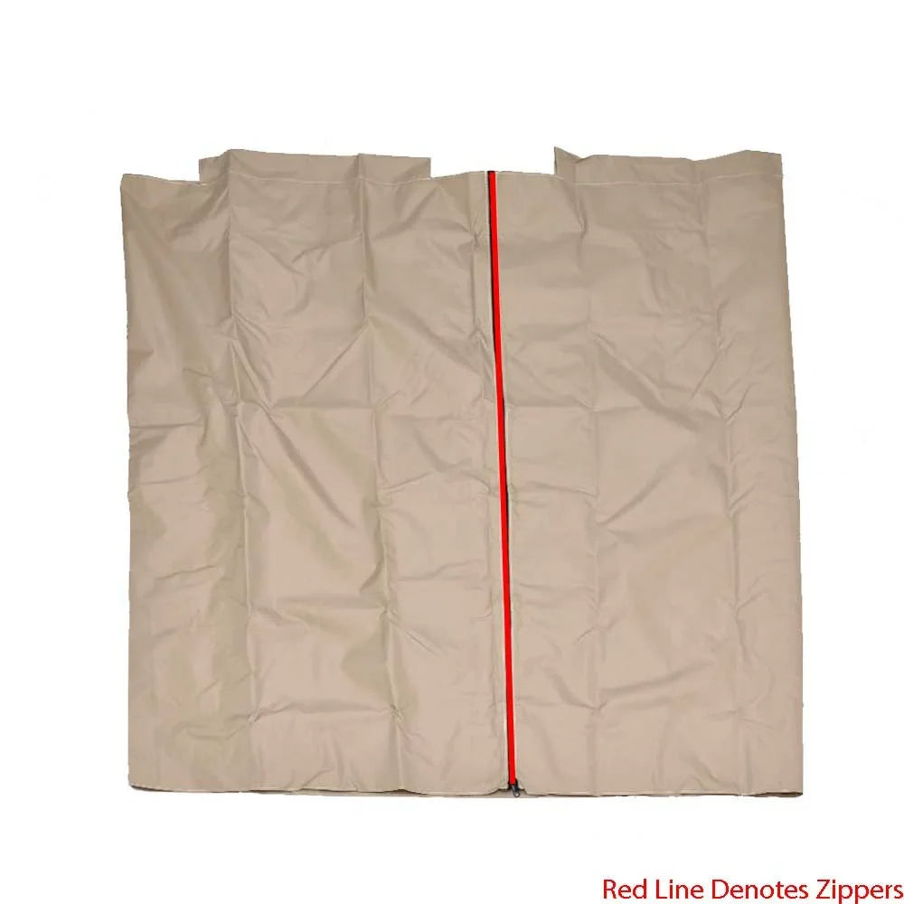 Harris Pontoon Boat Privacy Curtain 2069208 | Grand Mariner 220 Dowco Light Sand 2012
