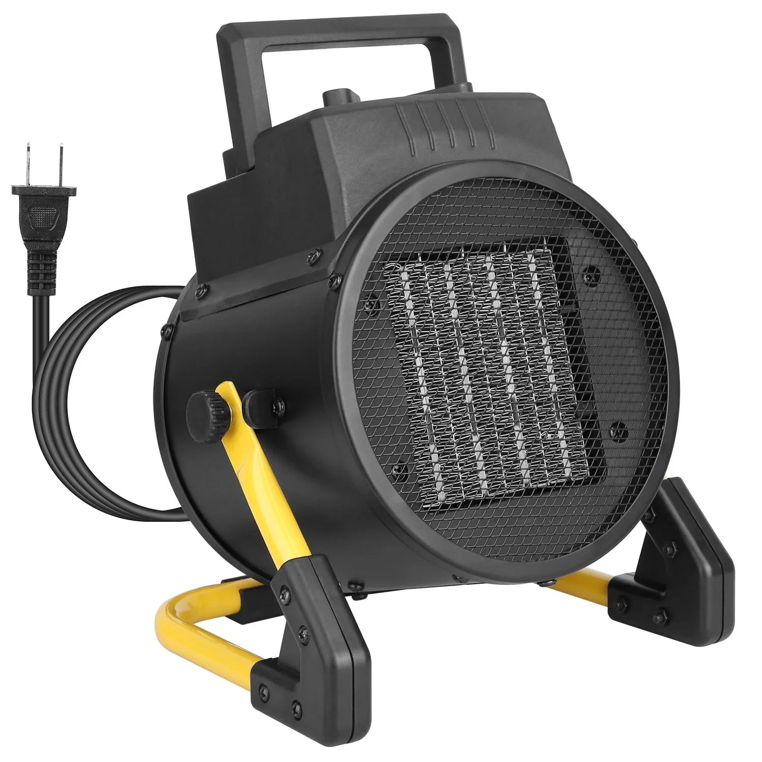 iMounTEK 1500W Portable Electric Space Heater Personal Fan with Overheat Protection Adjustable Temperature Ceramic Heater for Bedroom Office Desk