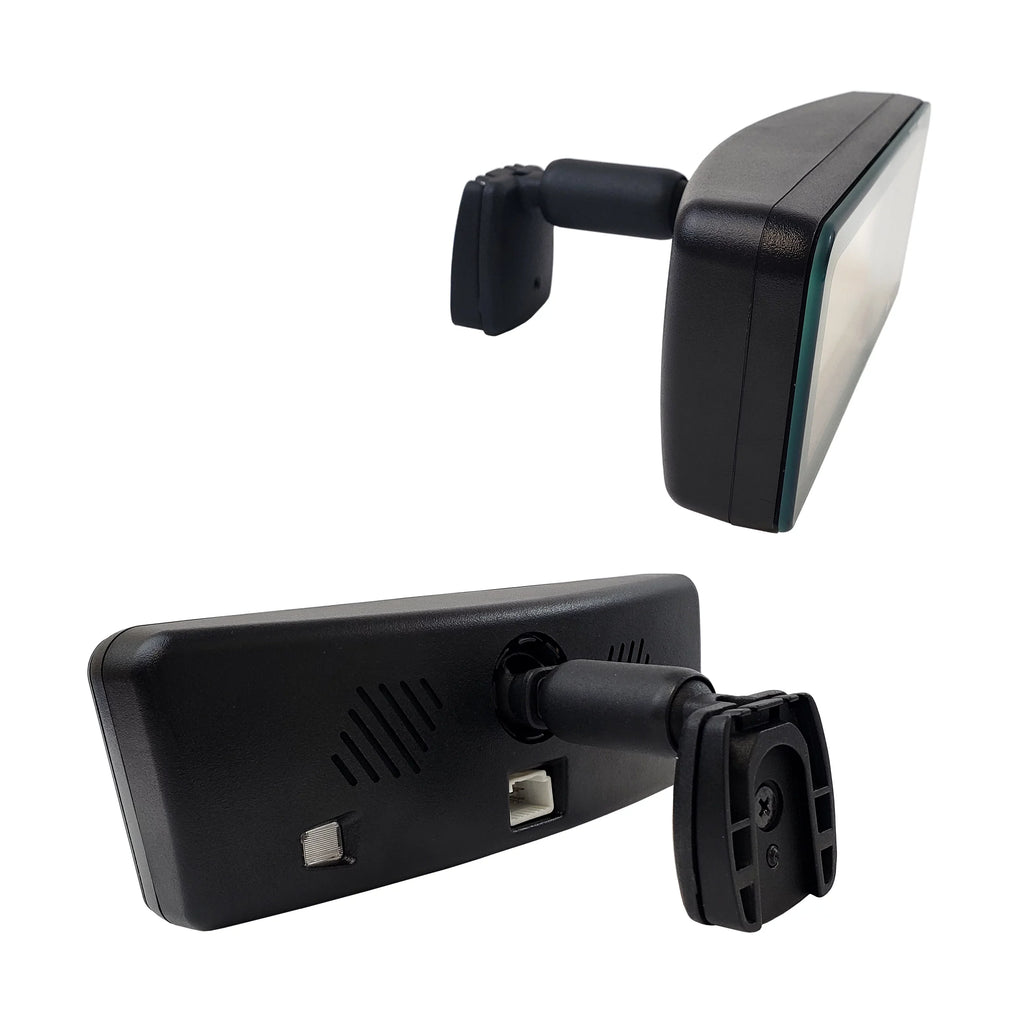 Master Tailgaters Universal Frameless Rear View Mirror with 7" LCD Display, 4 Video Inputs & Enhanced Visibility