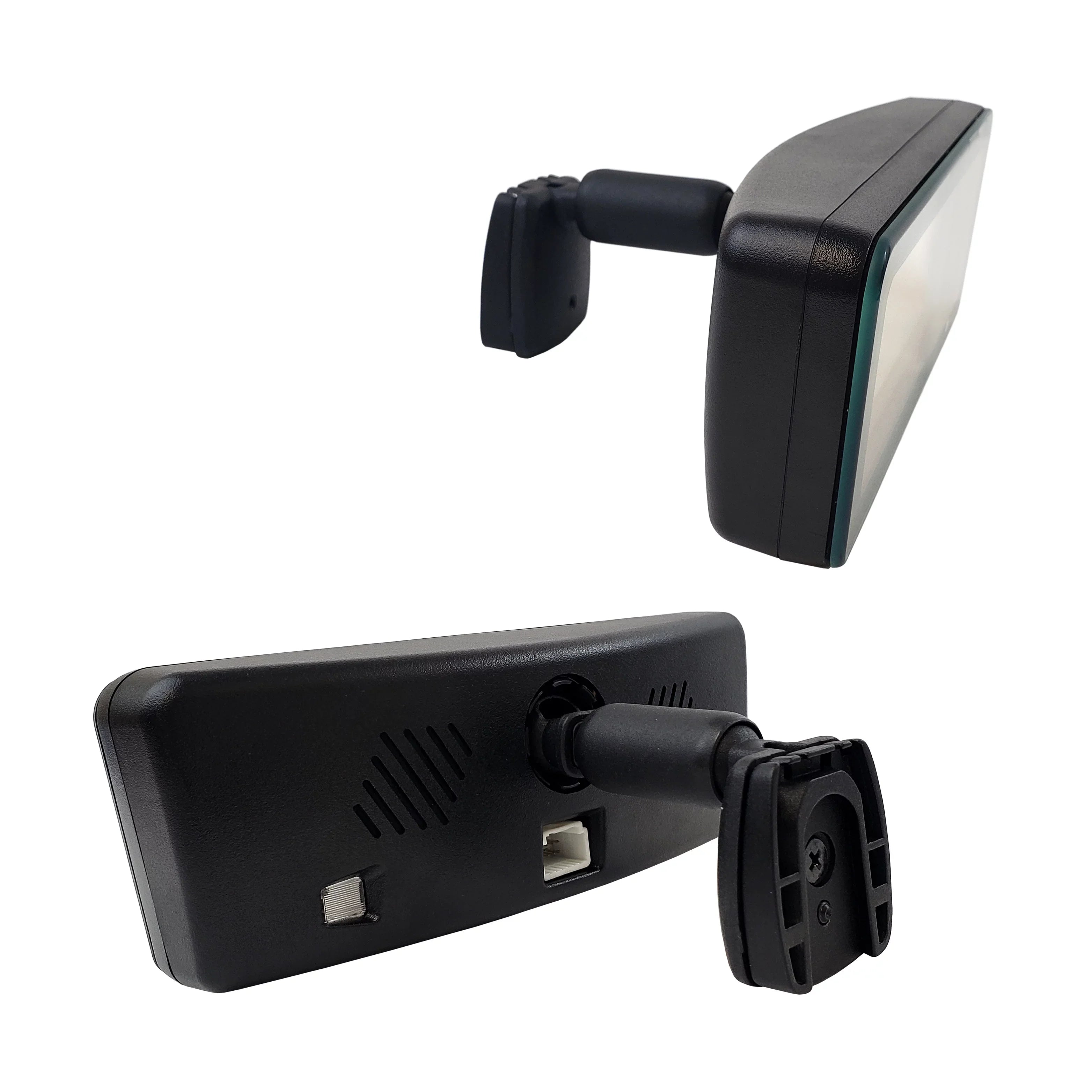 Master Tailgaters Universal Frameless Rear View Mirror with 7" LCD Display, 4 Video Inputs & Enhanced Visibility
