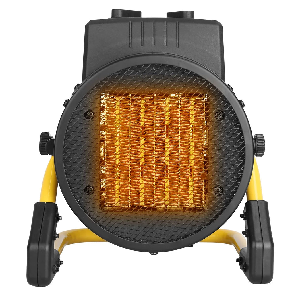 iMounTEK 1500W Portable Electric Space Heater Personal Fan with Overheat Protection Adjustable Temperature Ceramic Heater for Bedroom Office Desk