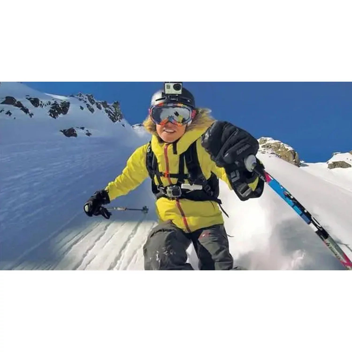 Restored GoPro HERO3 White Edition Action Sports Camera 1080p 5.0 MP WiFi 131.2 ft Underwater Camcorder for Volgging, Travelling, Adventure (Refurbished)