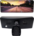 Master Tailgaters Universal Frameless Rear View Mirror with 7" LCD Display, 4 Video Inputs & Enhanced Visibility