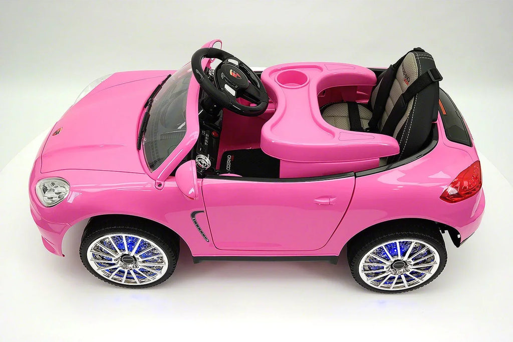 Moderno Kids Pink 12 V Kiddie Roadster Powered Ride-On