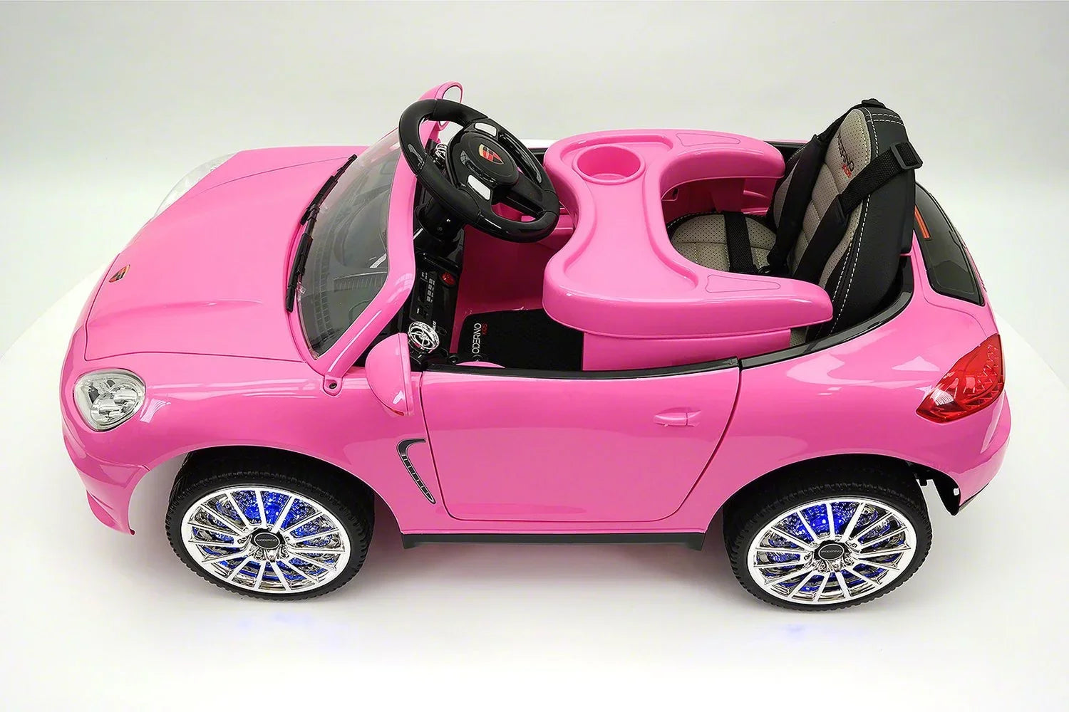 Moderno Kids Pink 12 V Kiddie Roadster Powered Ride-On
