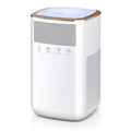 HEPA Air Purifier for Home Pets with True 3M HEPA, LED Night Light, Touch Button, Activated Carbon Filter for Large Room Bedroom Office White