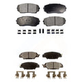 Front Rear Semi-Metallic Brake Pads Kit For 2019-2022 Mazda CX-5 Turbocharged KPF-100515