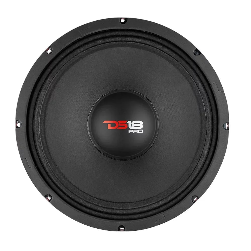 1x DS18 12" Pro Audio Mid Range Loud Speaker Red 900 Watt 4 Ohm PRO-X12.4M