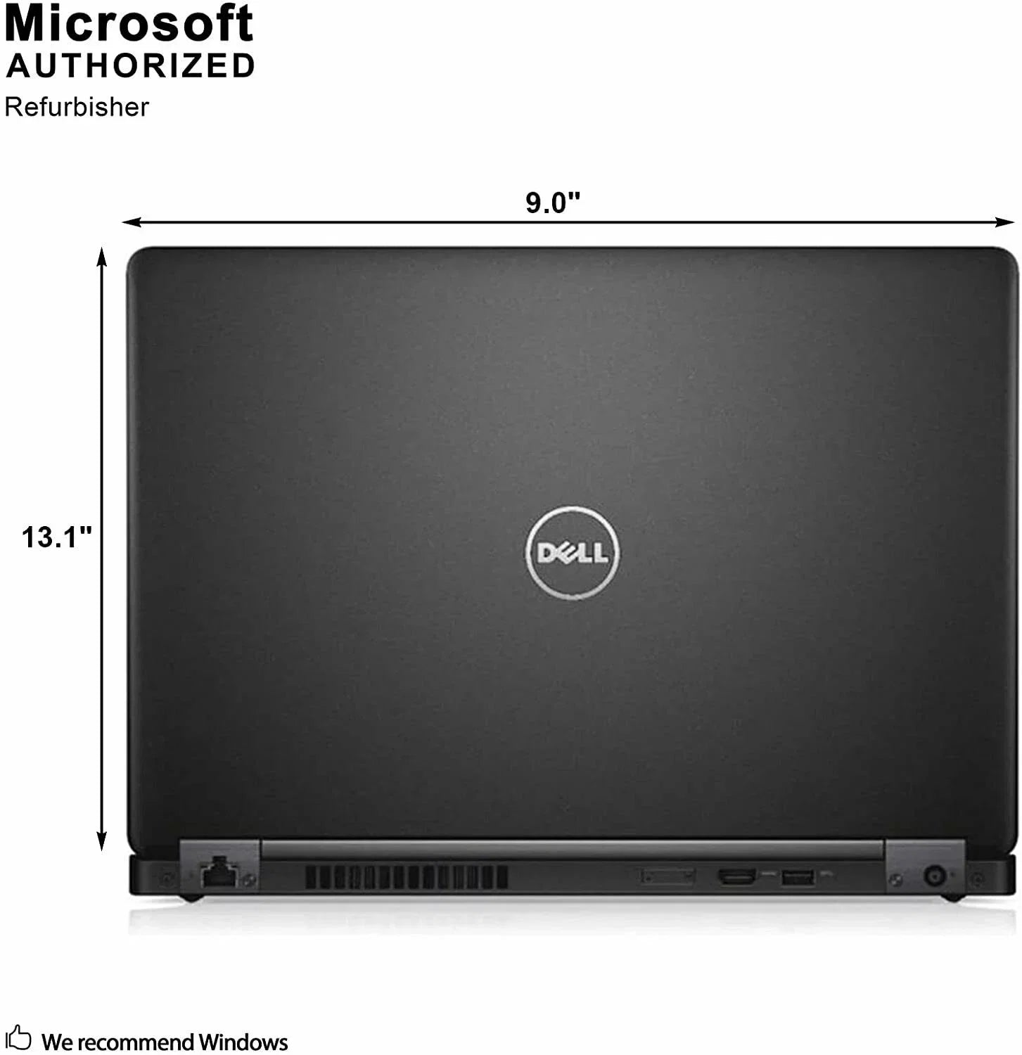 Refurbished Latitude 5480 Business Notebook, 14.0'' HD (1366 x 768) Non-Touch, Intel 6th Gen Core Intel Core i5-6300U, 16GB RAM, 256GB Solid State Drive, Intel HD 520 Graphics, Win OS 10 Pro