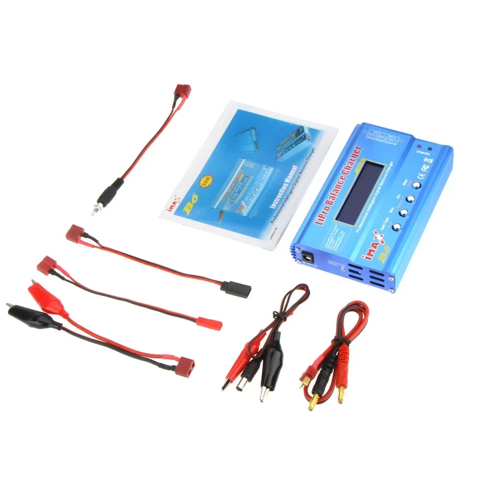Pinnaco IMAX B6 80W Lipo NiMh Li-ion RC Battery Balance Digital Discharger for RC Fitting
