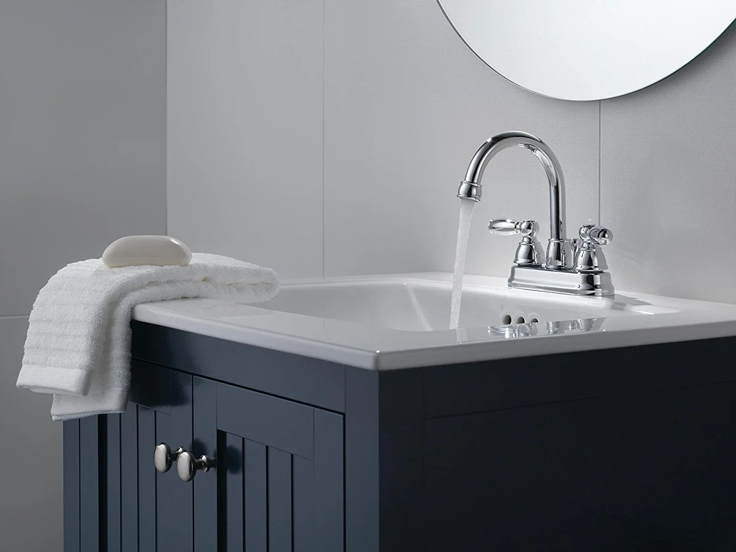 Peerless Claymore Two Handle Bathroom Faucet in Chrome P299685LF