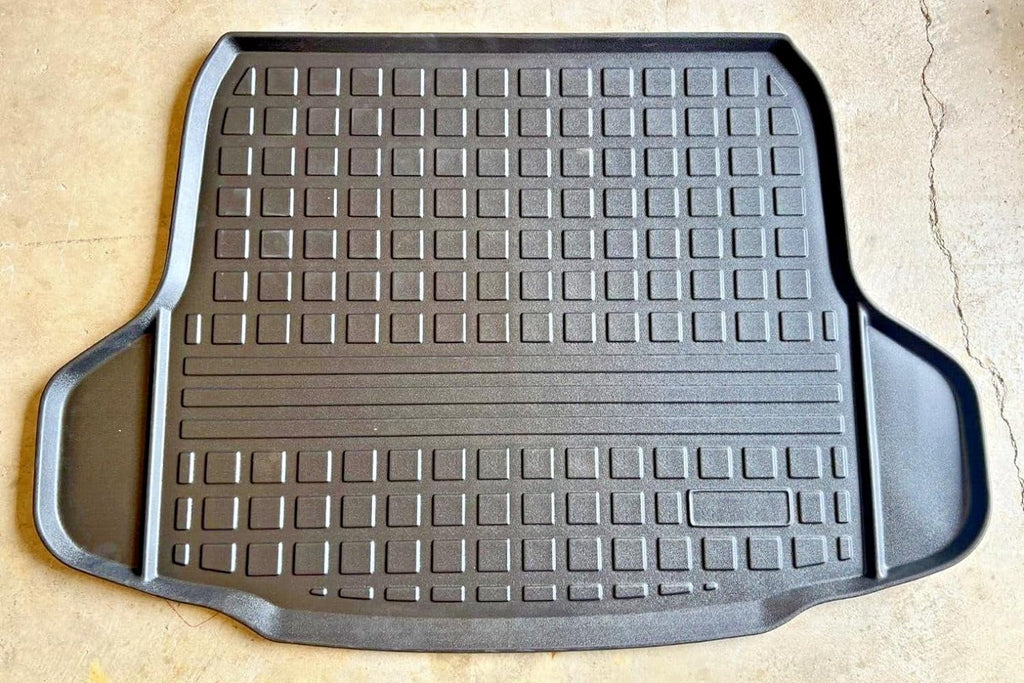 EACCESSORIES EA Cargo Liner – Trunk Mat for Nissan SENTRA 2020-2024 – Weather-Resistant Trunk Mats for Cars with Raised Lip–Non-Slip Car Trunk Mat Tray Pad Boot–Laser Pre-Cut Design