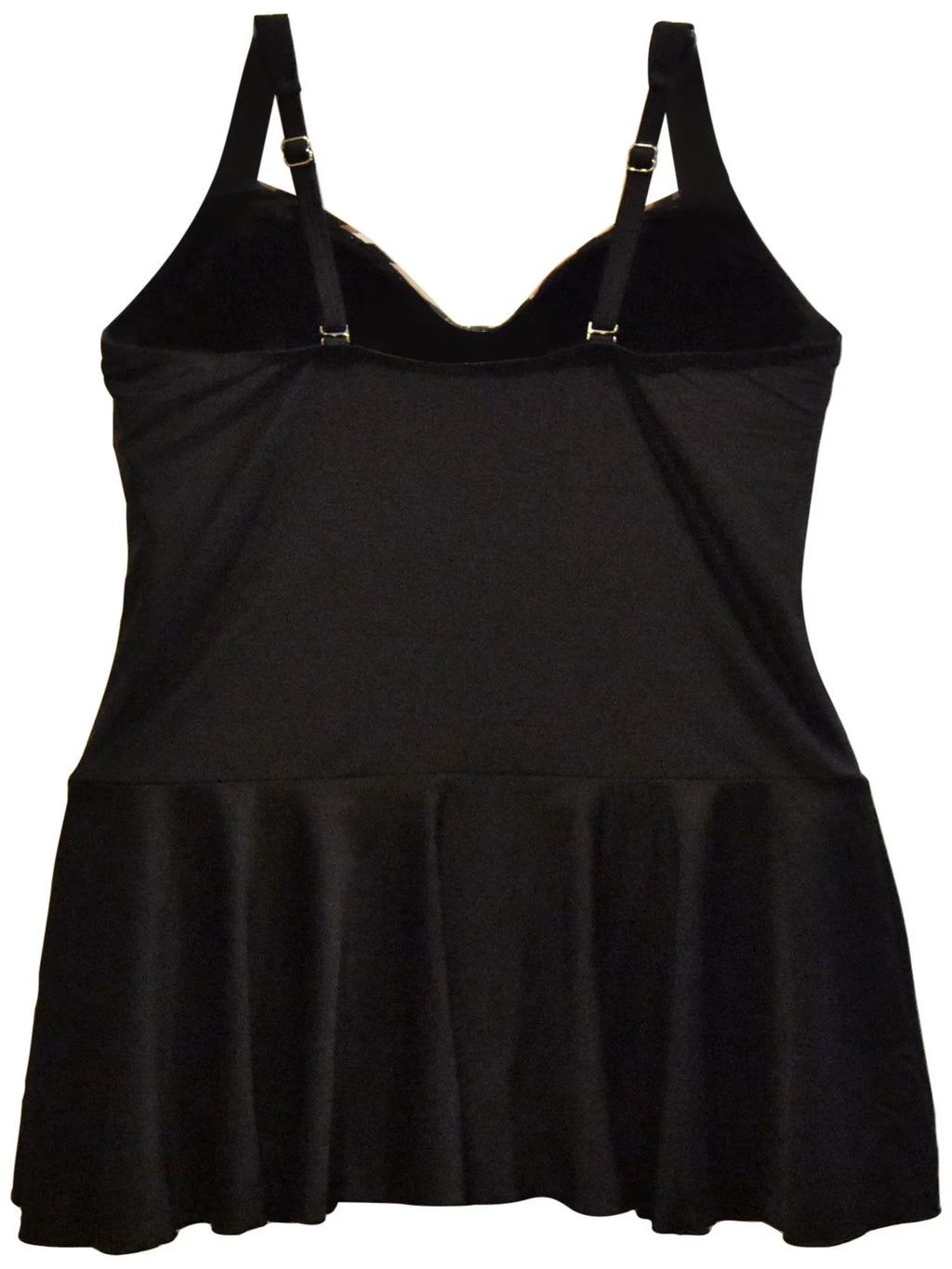 Heat Women's Plus Size Shirred Swimdress Swimsuit