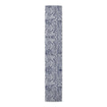 Creative Products Navy Abstract Waves 16x72 Poly Twill Table Runner