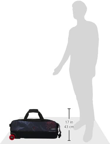 Hammer Dye Sub Triple Tote Bowling Bag - Black Widow
