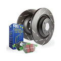 EBC Brakes S2KR2281 S2 Kits Greentuff 2000 and USR Rotors Fits 12-18 500
