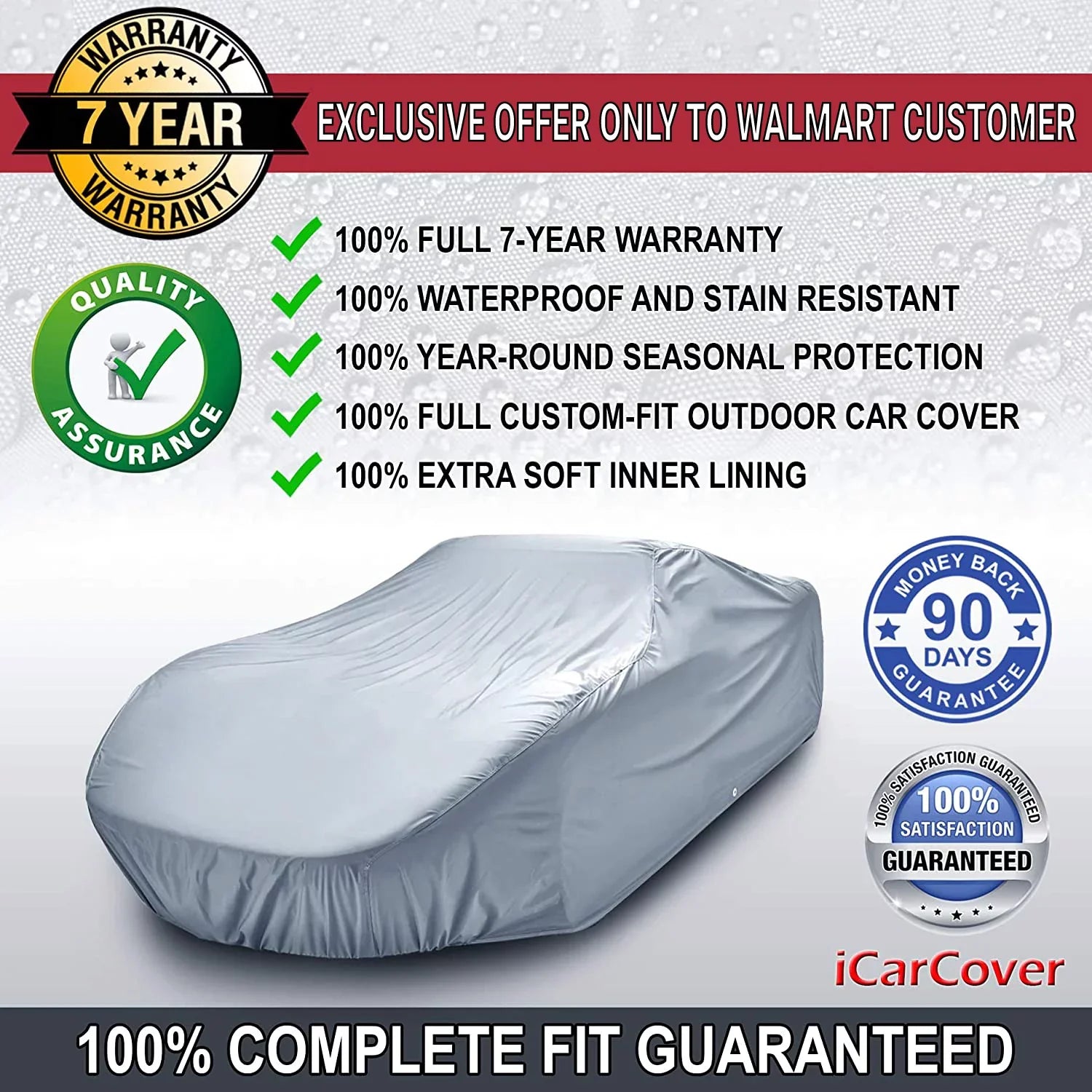 Custom Car Cover Fits: [Mini Cooper Convertible] 2014-2023 Waterproof All-Weather