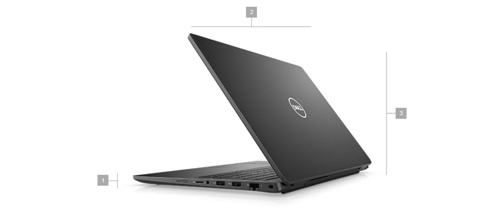 Latitude 3000 3520 Notebook (2021) | 15.6" HD | Core i3 - 128GB Solid-state drive - 8GB RAM | 2 Cores @ 4.1 Gigahertz - 11th Gen CPU