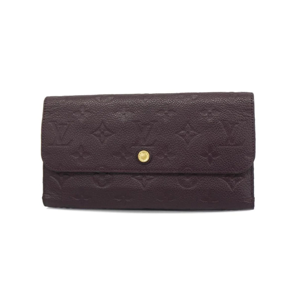 Pre-Owned Louis Vuitton Tri-fold Long Wallet Monogram Empreinte Portefeuille Virtuose M60294 Orb Ladies (Good)