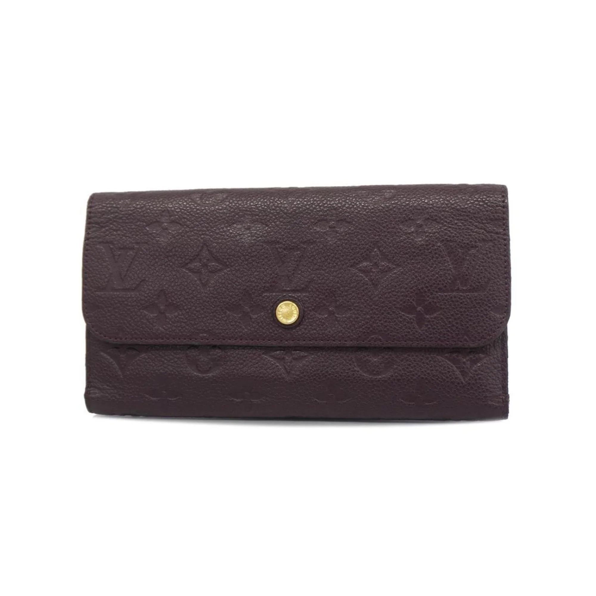 Pre-Owned Louis Vuitton Tri-fold Long Wallet Monogram Empreinte Portefeuille Virtuose M60294 Orb Ladies (Good)