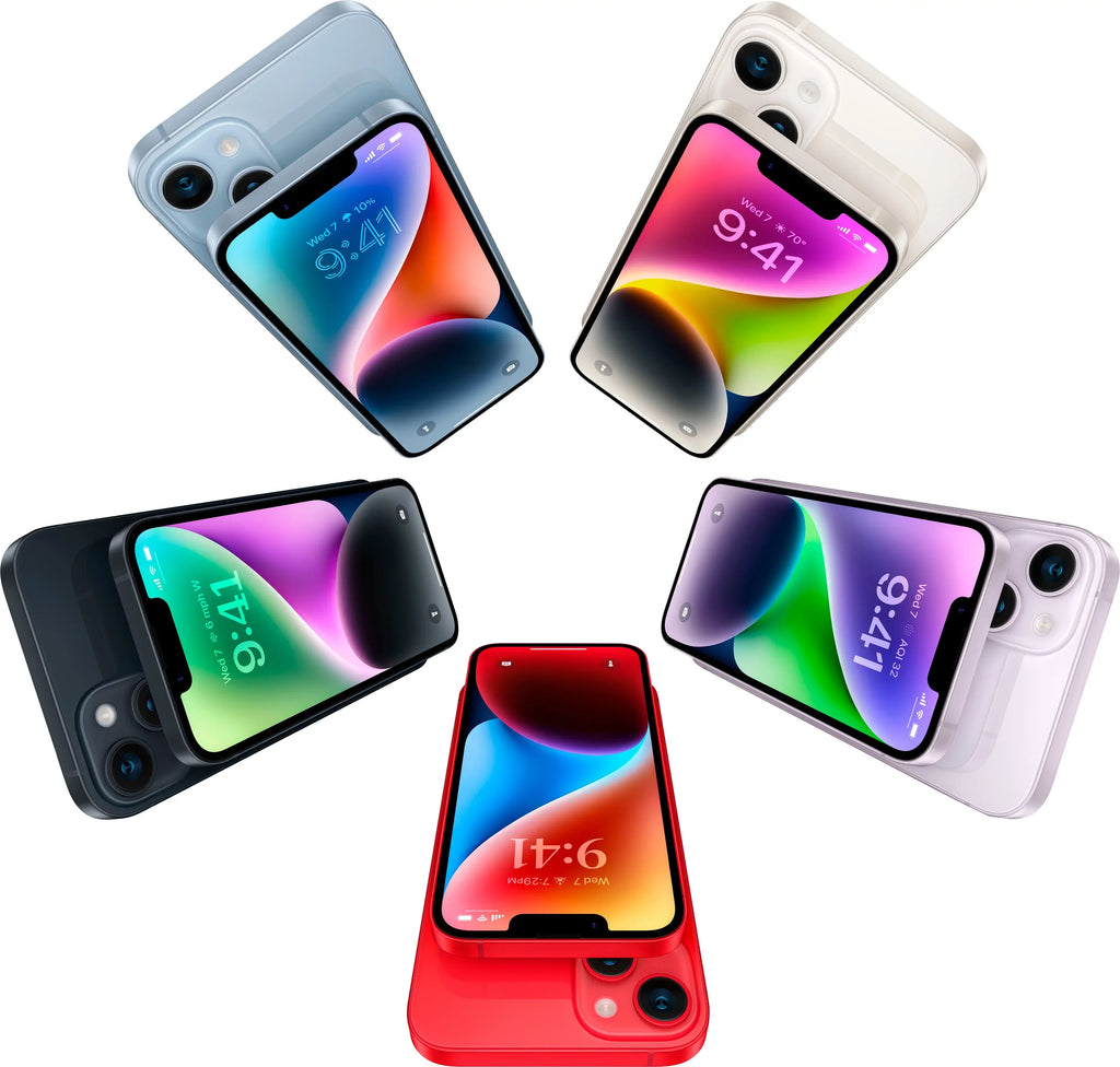 Restored Apple iPhone 14 Plus - T-Mobile - 128GB - Purple (Refurbished)